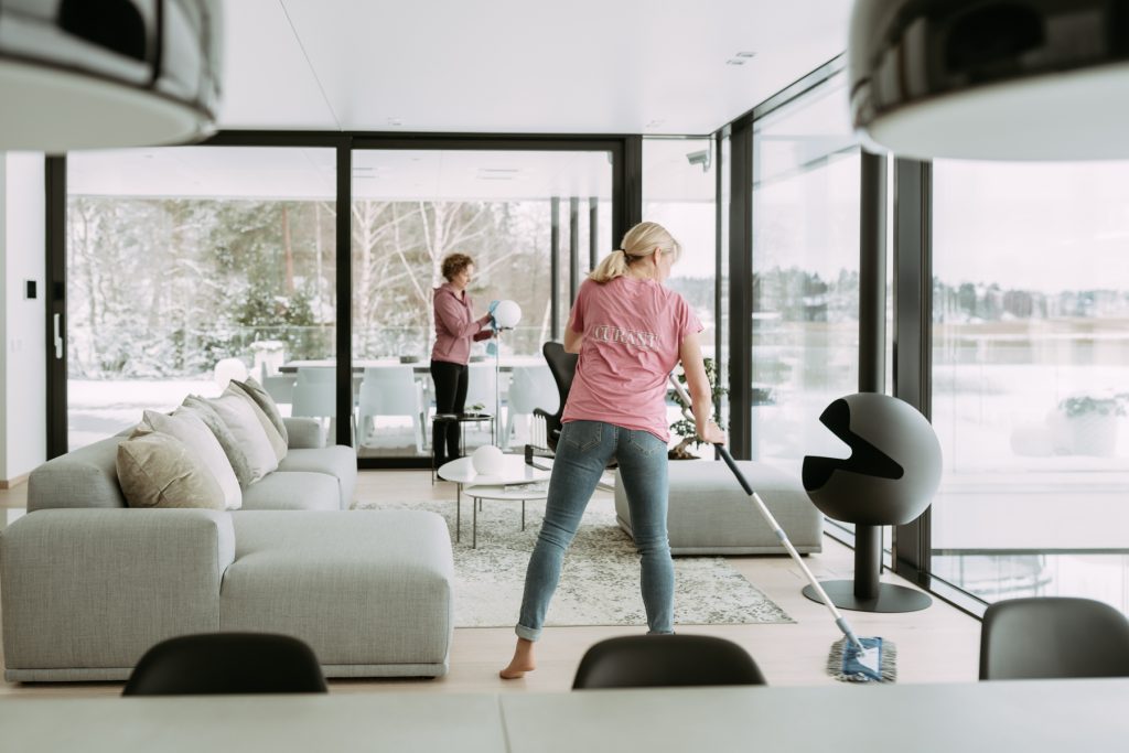 siivouspalvelujen markkinointikuvat